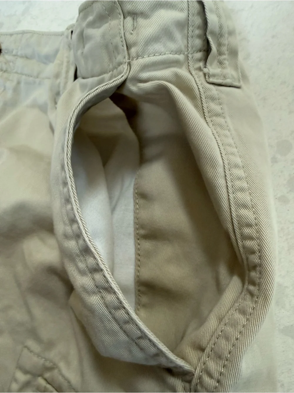 Polo Ralph Lauren Men’s Relaxed Fit Cargo Shorts Light Tan / Khaki - Size 35 9.5